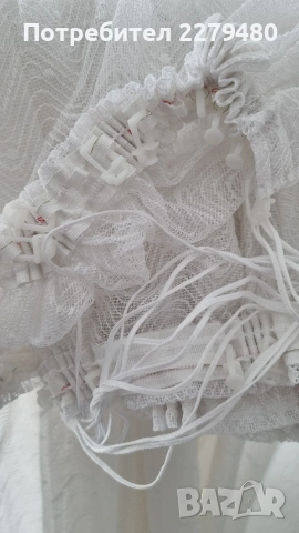 Перде бяло , снимка 5 - Пердета и завеси - 53579851