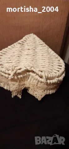 Романтична кутия, снимка 2 - Декорация за дома - 48619298