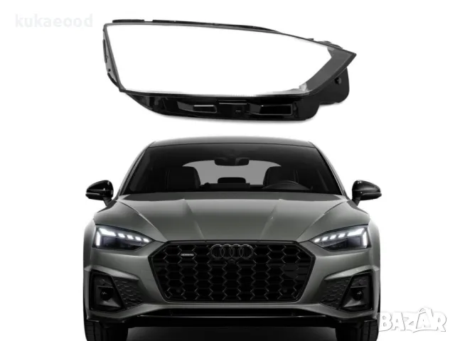 Стъклo за фар на Audi A5 F5 Facelift, снимка 4 - Части - 47534605
