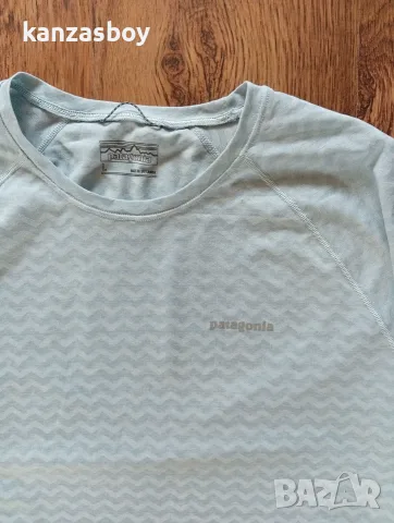patagonia Men's Ridge Flow Shirt - страхотна мъжка тениска Л, снимка 4 - Тениски - 55709946