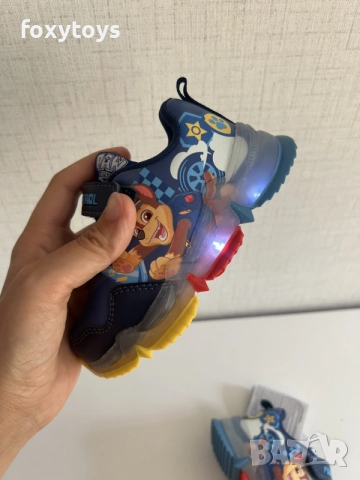 Детски светещи маратонки Paw Patrol, Пес Патрул, Cerda, снимка 10 - Детски маратонки - 56039895