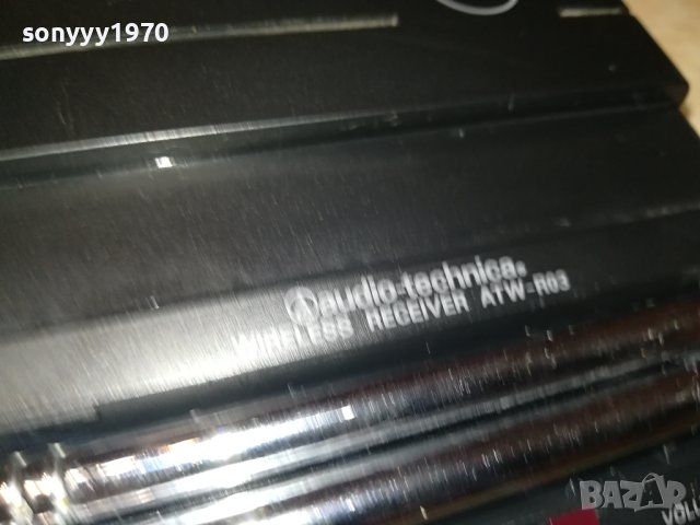 AUDIO-TECHNICA MODEL ATW-R03 MADE IN JAPAN 2506231037, снимка 12 - Ресийвъри, усилватели, смесителни пултове - 41346646