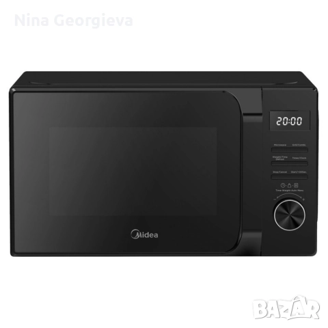 Микровълнова фурна MIDEA AG20CF2EBK 700W, Функция грил, 20L, снимка 7 - Микровълнови - 52897678