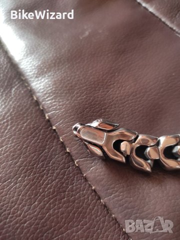 COOLSTEELANDBEYOND мъжка гривна от неръждаема стомана НОВА, снимка 3 - Гривни - 41715505