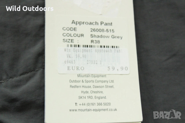 MOUNTAIN EQUIPMENT -мъжки туристически панталон, размер 38 (XL), снимка 5 - Спортни дрехи, екипи - 51966607