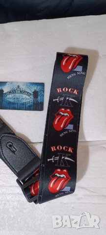 Rolling Stones Style колан за китара, снимка 2 - Китари - 41559237