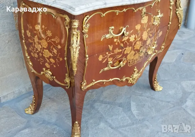 Френски Комод, снимка 14 - Скринове - 49601041