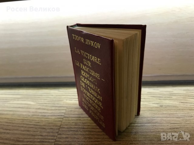 Рядка книга за Тодор Живков на френски език, снимка 1 - Други - 34410878