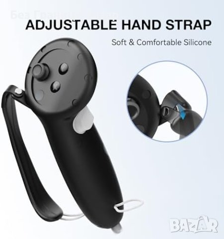 Нови VR Аксесоари Apexinno: Силиконови Калъфи за Meta Quest 3, снимка 5 - Друга електроника - 44150303