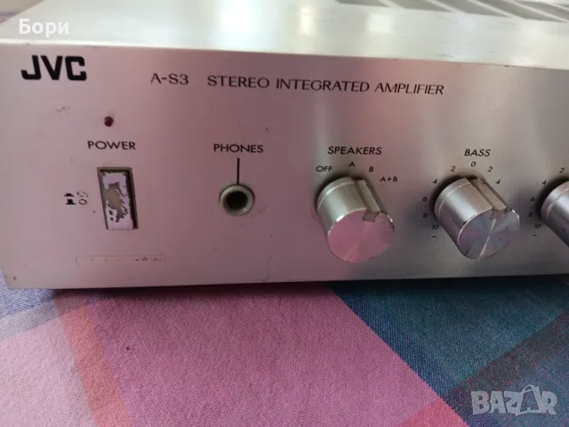 JVC A-S3 Усилвател, снимка 12 - Ресийвъри, усилватели, смесителни пултове - 48654165