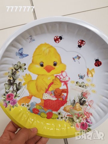 Метални плата, снимка 4 - Чинии - 39372685