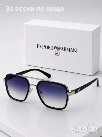Emporio Armani Мъжки Слънчеви Очила С UV400 Защита - Различни Цветове Код SEM-340, снимка 2 - Слънчеви и диоптрични очила - 55808348