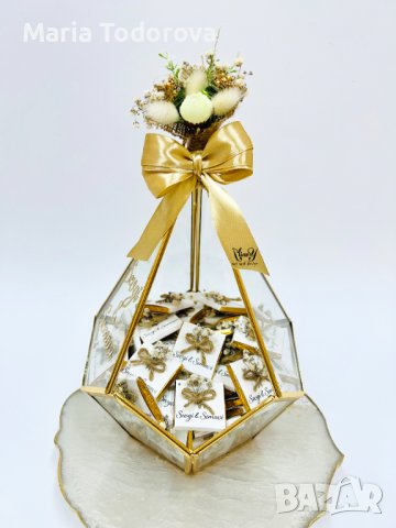 Луксозна бонбониера за сватба, кръщене, юбилей, снимка 4 - Други - 41466653