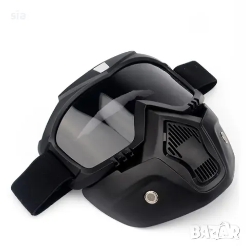 Очила с маска за мотор с 4 цвята на визьор а, снимка 5 - Аксесоари и консумативи - 40036390