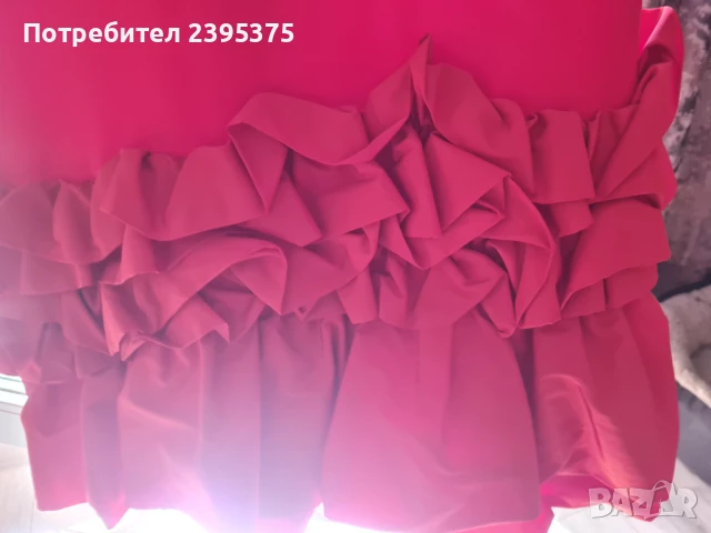 Красива червена рокля, снимка 5 - Рокли - 50680968