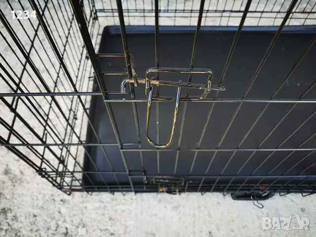 голяма метална клетка за куче 109x73x79см за транспорт и стационар , снимка 4 - За кучета - 55785150