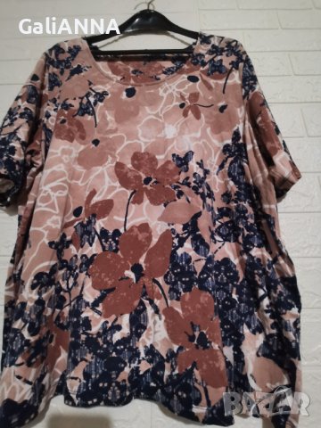 СТРАХОТНА ТУНИКА РАЗМЕР 3XL-4XL, снимка 4 - Туники - 40693185