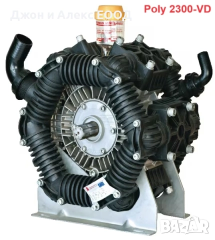 Помпи Bertolini Poly 2180-VD, 2210-VD, 2240-VD, 2260-VD, 2300-VD, 170–300 л/мин, снимка 5 - Селскостопанска техника - 53628701