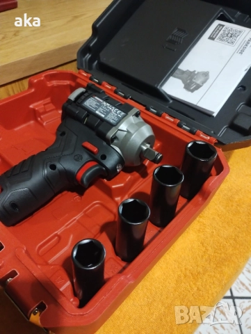 Безчетков Акумулаторен Ударен Гайковерт  PARKSIDE Performance 12V Li-Ion 5г.гаранция, снимка 2 - Винтоверти - 52397725