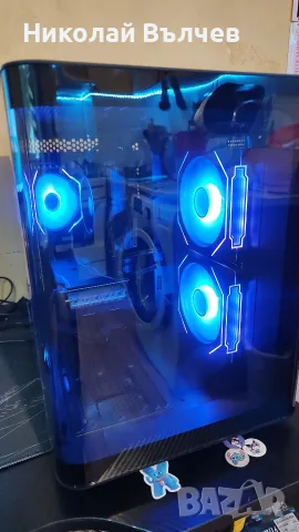 Геймърски компютър Ryzen 5 5500 + RTX 2060 Super 8GB | Panoramic Glass / ARGB, снимка 10 - Геймърски - 55942615