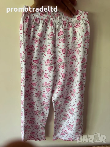 Пижама крепон къс ръкав 7/8 панталон Ареал Areal, снимка 5 - Пижами - 50871054