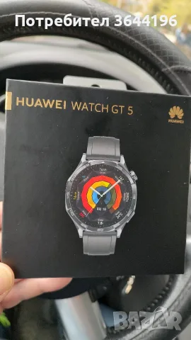 Продавам смарт часовник Huawei GT5 нов, снимка 2 - Смарт часовници - 56233966