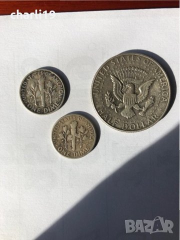 Сребърни американски монети, снимка 4 - Нумизматика и бонистика - 35668217