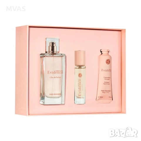 Нов Yves Rocher подаръчен комплект за жена 2 парфюма и крем, снимка 4 - Дамски парфюми - 52906170