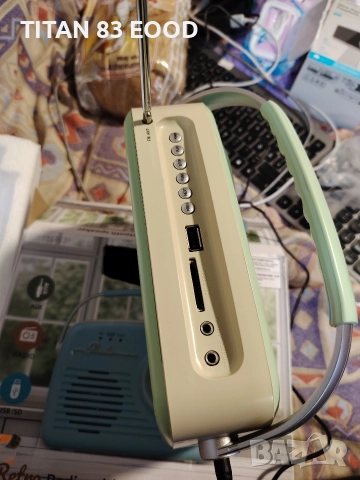 Преносимо радио AM/FM, Bluetooth, поддържа SD карта и USB, снимка 3 - Радиокасетофони, транзистори - 52857246