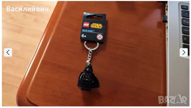 Ключодържател Lego Darth Vader Star Wars, снимка 3 - Конструктори - 44156526