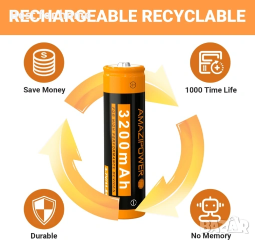 3,7 V акумулаторна батерия, 2 броя, снимка 4 - Други стоки за дома - 53679229