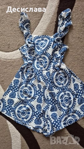 НОВ, неизползван дамски гащеризон, размер S, снимка 2 - Гащеризони - 51975481