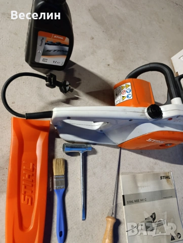 Моторен верижен трион Stihl MSE 141 C, снимка 9 - Моторни триони/резачки - 53625106