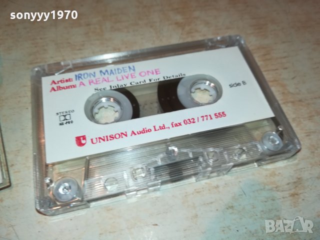 ПОРЪЧАНА-IRON MAIDEN-АУДИОКАСЕТА 1910211107, снимка 4 - Аудио касети - 34512432