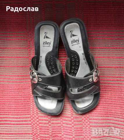 Продавам летни дамски чехли номер 37 с катарама, снимка 1