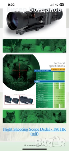 Оптика за нощно виждане