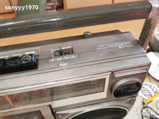 HITACHI TRK-7000E ЗА РЕМОНТ/ЧАСТИ 2912251328, снимка 10 - Радиокасетофони, транзистори - 52927160