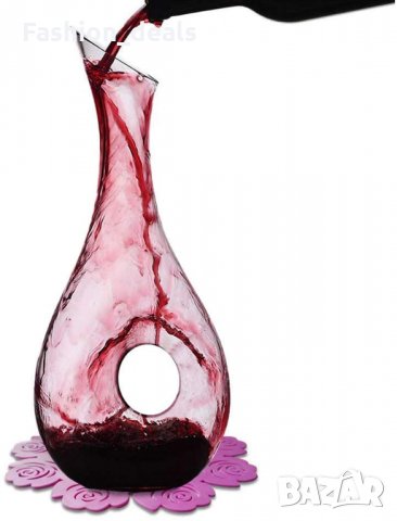 Нова гарафа за червено вино 1,2 л Кристален аератор Графин за маса, дом Подарък