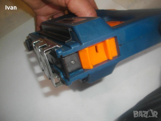 НОВ AEG Powertac 16 Професионален оригинален ел. такер с регулация за скоби до 15 мм , снимка 12 - Други инструменти - 53404832