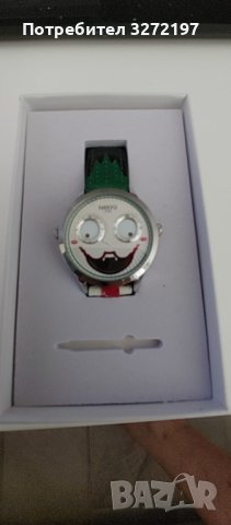 Дизайнерски,моден кварцов часовник - КЛОУН, снимка 4 - Мъжки - 41695590