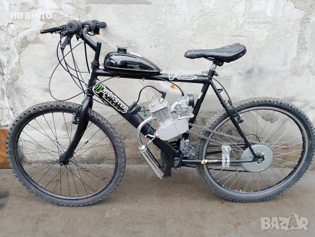 колело с чисто нов двигател , снимка 3 - Велосипеди - 53401763