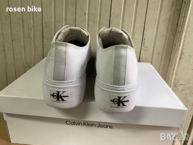 "CALVIN KLEIN JEANS Flatform Vulcanized Extra 1"оригинални сникърси 40 номер, снимка 7 - Кецове - 39314385