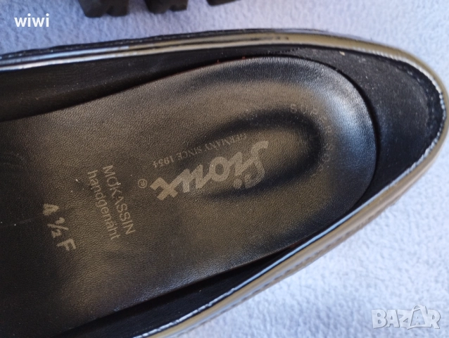 Мокасини Sioux естествен лак., снимка 6 - Дамски ежедневни обувки - 51546278