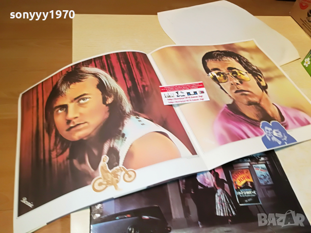 ПОРЪЧАНА-ELTON JOHN MADE IN ENGLAND ПЛОЧА И АЛБУМ СНИМКИ 1703221717, снимка 10 - Грамофонни плочи - 36140117