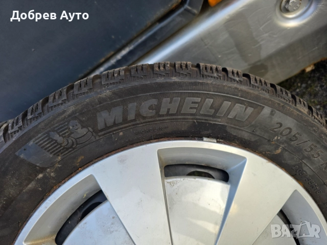 Метални джанти с зимни гуми 16" за Audi A3 8P 2010g, снимка 4 - Гуми и джанти - 52710954