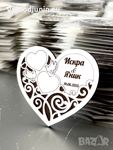 Сватбени сувенири, снимка 11 - Подаръци за сватба - 49321429