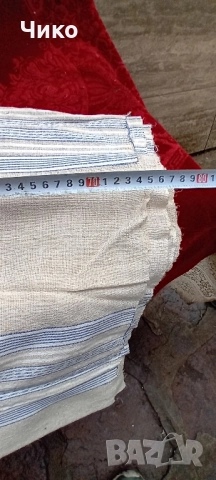 Стара дълга покривка, снимка 2 - Антикварни и старинни предмети - 52382881