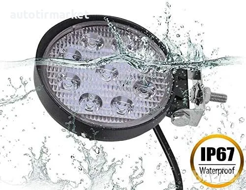 LED халоген 9 диода 27w – GUN1112 – 1, снимка 2 - Аксесоари и консумативи - 56053771