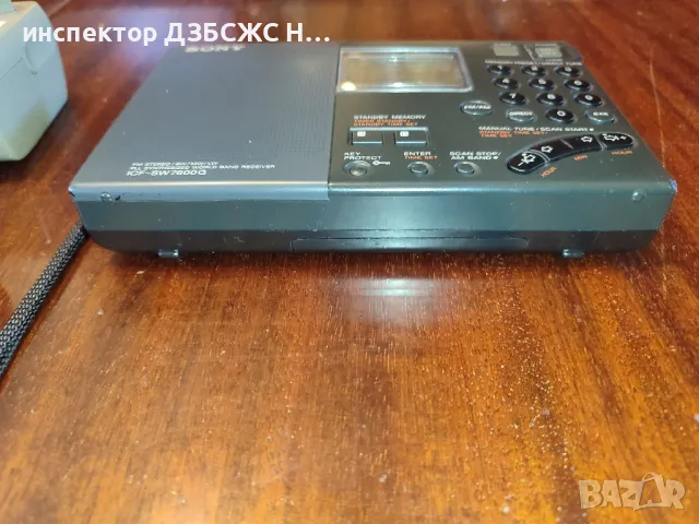 Радио Sony ICF-SW7600G FM Stereo/SW/MW/LW PLL World Radio Band Receiver , снимка 4 - Радиокасетофони, транзистори - 49385597