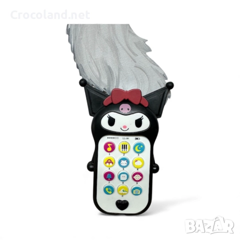 Музикален телефон „Kuromi“ със светлини и звук, снимка 3 - Музикални играчки - 52776554